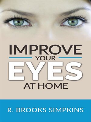 cover image of Improve your eyes at home